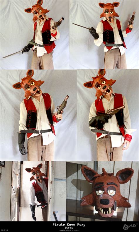 Pirate Cove Foxy - Mask by wolfjedisamuel on DeviantArt