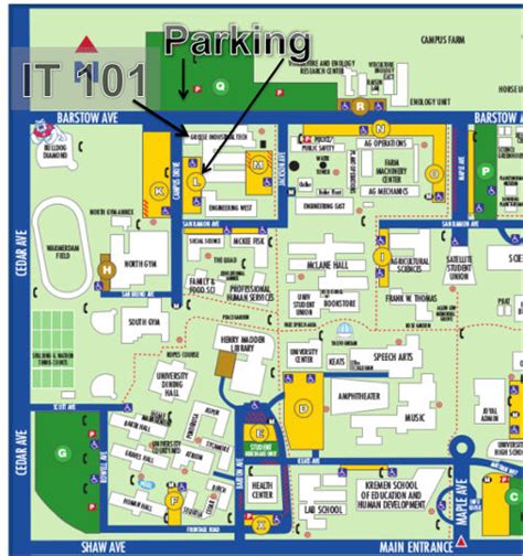 Fresno State Campus Map - Introducing Dog It! The Fresno State Campus ...