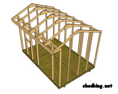 Shed Roof Joists