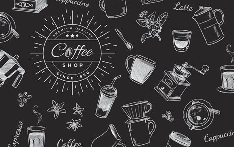 Bộ sưu tập 111 Coffee background vector Màu sắc, hình dáng đa dạng, bắt mắt