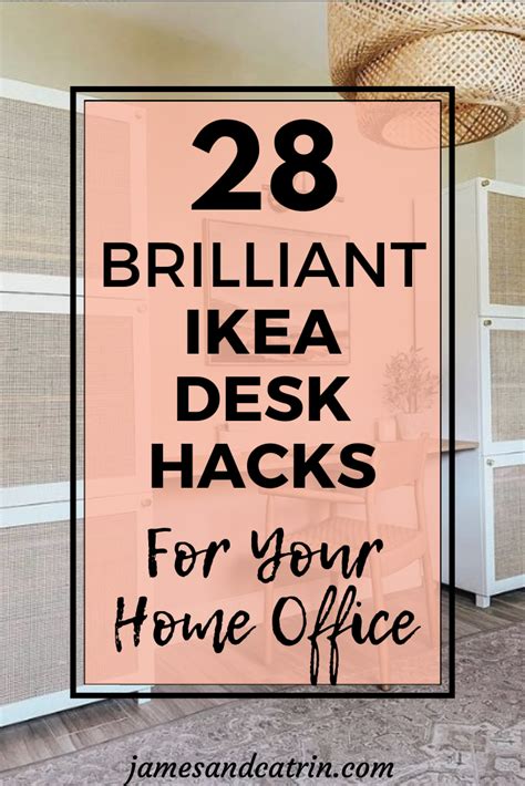 Stylish and Functional IKEA Desk Hacks