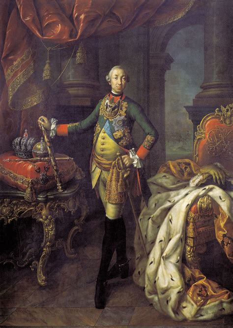 Portrait of Tsar Peter III (1728-62), 1762 - Aleksey Antropov - WikiArt.org