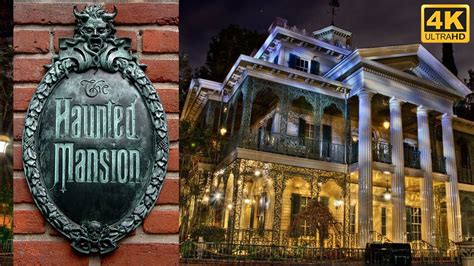 Haunted Mansion Ride Disneyland Resort [4K] - YouTube