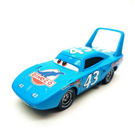 Disney Pixar Cars No.43 Dinoco The King 1:55 Diecast Model Toy Car Gift for Boy | eBay