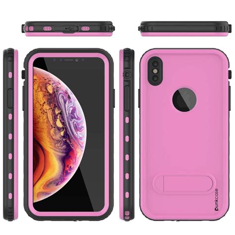 PunkCase iPhone XS Waterproof Case, [KickStud Series] Slim Fit IP68 ...