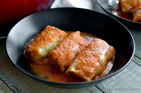 Lithuanian Cabbage Rolls | Balandėliai [Recipe] | My Food Odyssey