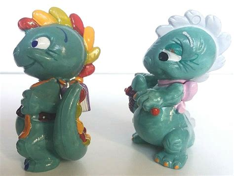 Kinder Egg Toys 2 Dinosaurs & German Storybook, Vintage Ferrero 1990s ...