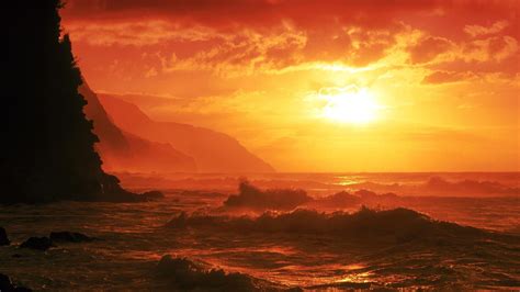 🔥 [110+] Hawaii Sunset Wallpapers | WallpaperSafari