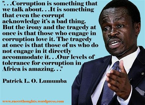 Corruption In Africa: Keynote Speech By Professor Patrick L.O. Lumumba Of Kenya - Politics - Nigeria