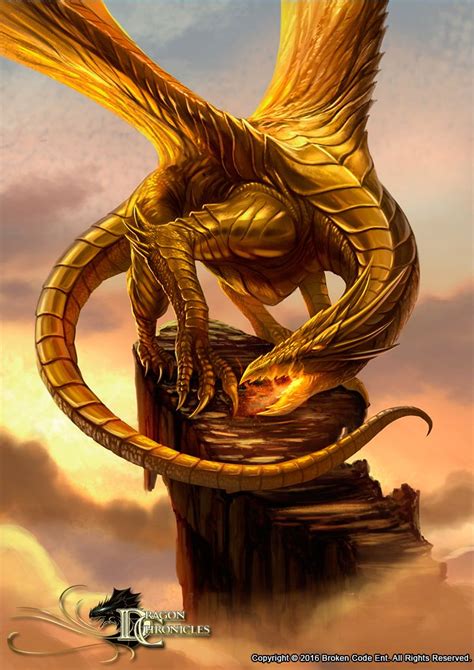 Dragon Chronicles - Golden Dragon by RobertCrescenzio | Fotos de dragão ...