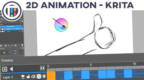 How to Animate in Krita - 2D Animation Tutorial ( My animation process + tips ) | TutsByKai ...