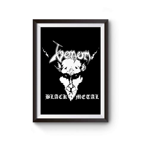 Venom Black Metal Band Logo Poster