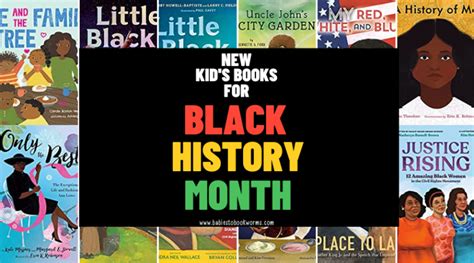 New Kid's Books for Black History Month 2023 | Babies to Bookworms