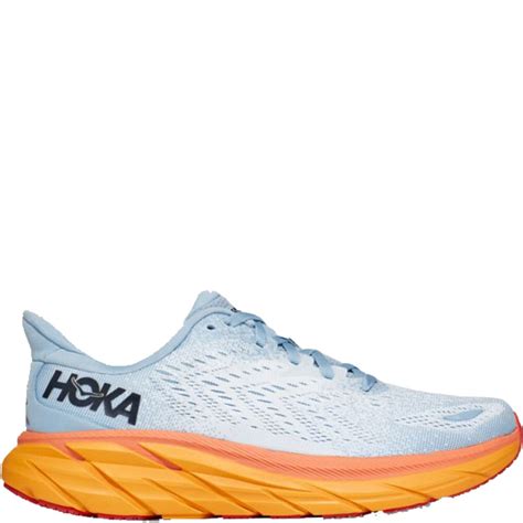 Hoka One One Women's Clifton 8 Athletic Shoes - Summer Song/Ice Flo | elliottsboots