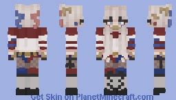 harley quinn Minecraft Skin