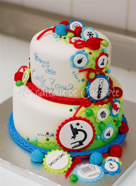 Science themed cake by buttercreamfantasies on DeviantArt