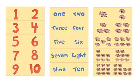 Number Flash Cards Printable 1-10 | Free Preschool Printables