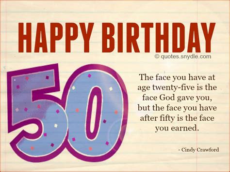 50th Birthday Quotes – Quotes and Sayings