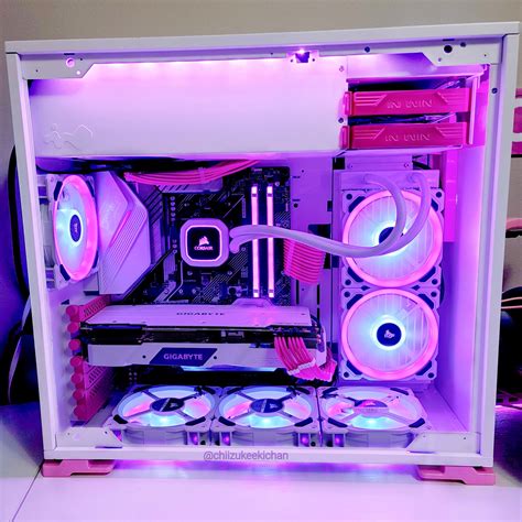 Pink Gaming Pc Build - Afilado Wallpaper