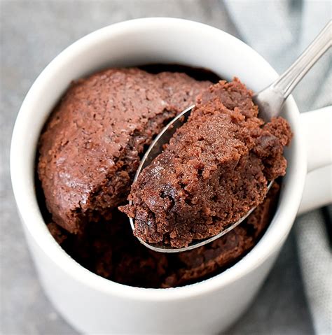 Air Fryer Chocolate Cake Mix Mug Cake - Kirbie's Cravings