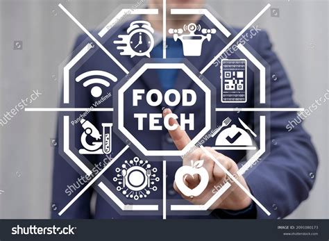 Food Tech Concept Innovative Food Technology Stock Photo 2091080173 | Shutterstock