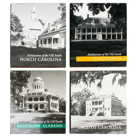 Architecture of the Old South, Four First Editions For Sale at 1stDibs