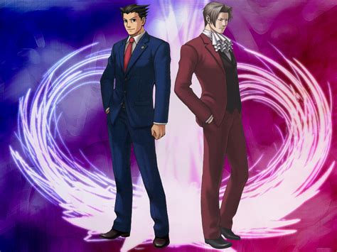 Phoenix & Edgeworth - Phoenix Wright Foto (26592672) - Fanpop