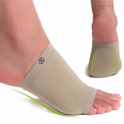 Toe Separator Patch Socks Gel Plantar Fasciitis Arch Support Sleeve ...