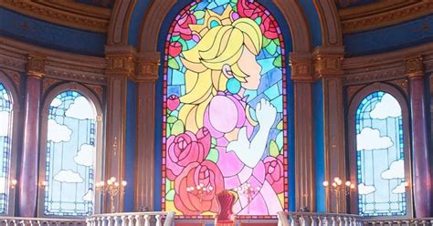 The Super Mario Bros. Movie Poster Goes Inside Princess Peach's Castle