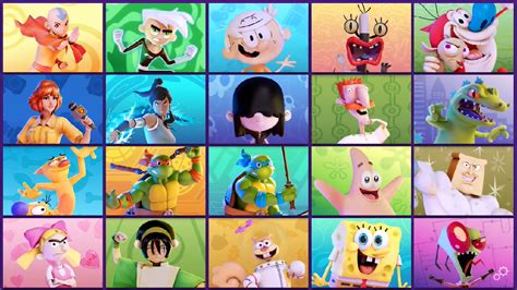 Check out the 'Nickelodeon All-Star Brawl' Character Launch Roster