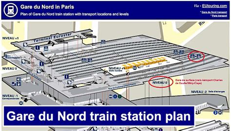 Paris Gare Du Nord Station Map - News Current Station In The Word