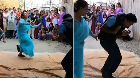 Nepalese duo’s energetic dance to Bole Chudiyan wows people | Trending - Hindustan Times