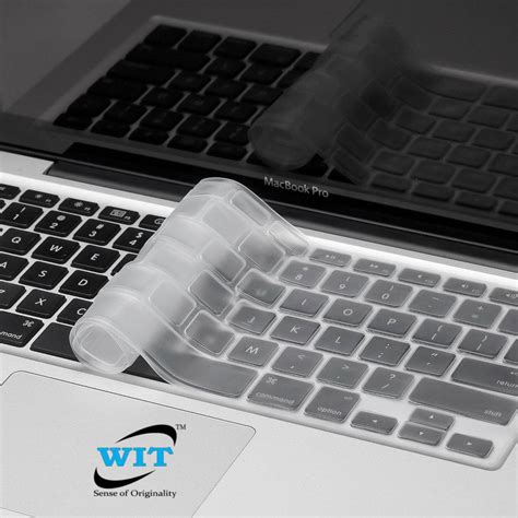 12 inch TPU Keyboard Protector Cover for MacBook, Ultra Thin Clear TPU ...