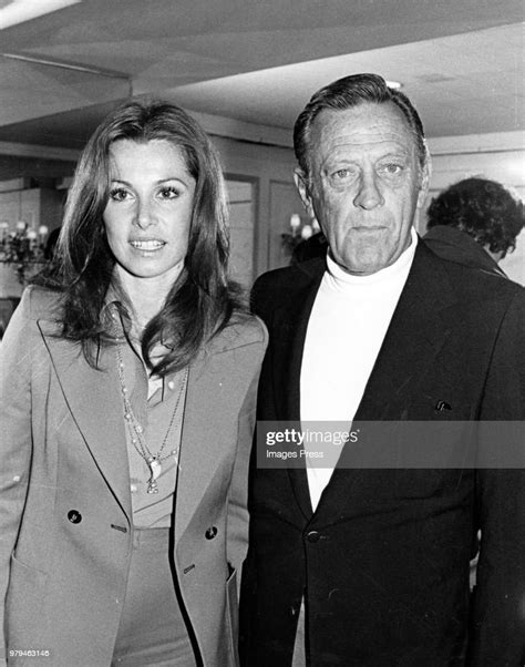 Stephanie Powers and William Holden circa 1980 in New York. News Photo - Getty Images