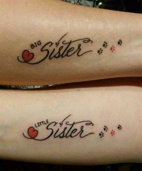 40+ Inspirational Ideas of Sister Tattoos - Listing More