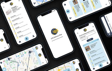 UPS Real-Time Delivery Map by Qingyang Liu – SVA Design