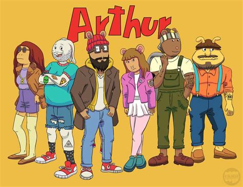 They sure have come a long way since Mr. Ratburn's class... | Arthur characters, Arthur cartoon ...