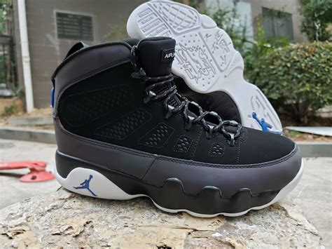 Air Jordan 9 Black/White-Racer Blue For Sale – The Sole Line