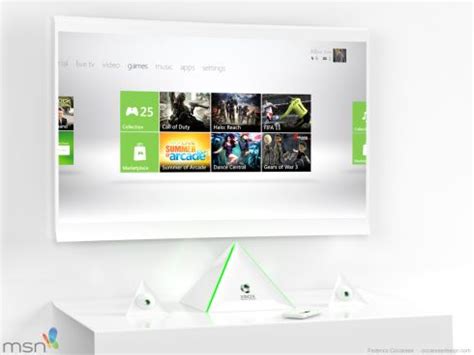 Xbox 720 Concept is a Pyramid With Two Kinect "Eyes" - Concept Phones