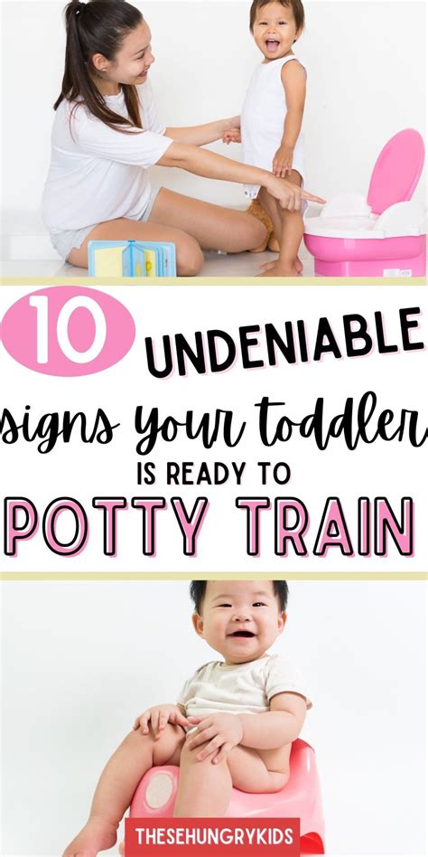 10 Undeniable Signs Your Toddler is Ready to Potty Train - These Hungry ...