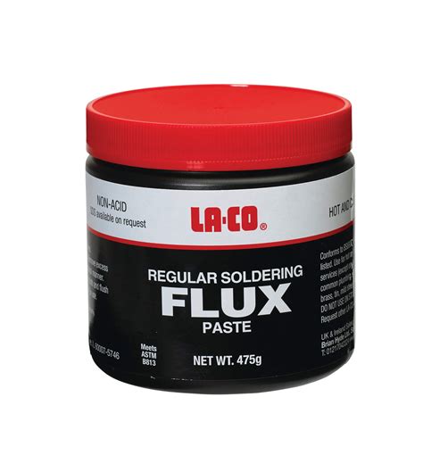 LA-CO Soldering Flux - 475g | Flux | Soldering | Consumables | Tilgear