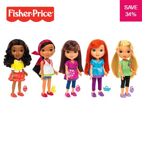 34% off on Nickelodeon Dora & Friends Dolls (different Options Available)