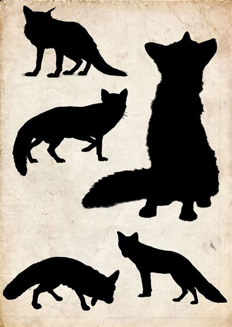 Fox Silhouette Cliparts: Find the Perfect Fox Image for Your Project