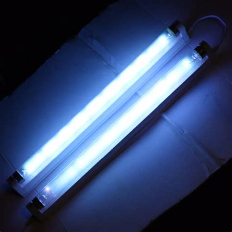 30W Quartz UV Germicidal CFL Fluorescent Straight Lamp With Fixture Clean by Sterilizer Kit UVC ...