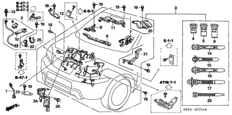 Engine Wire Harness - 2006 Honda Pilot 5 Door EX (4WD) KA 5AT