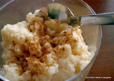 The Dutch Baker's Daughter: Rice Pudding