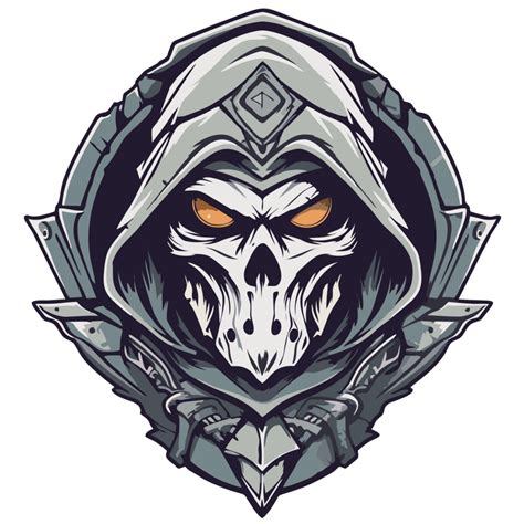 Grim reaper head illustration 23959289 PNG