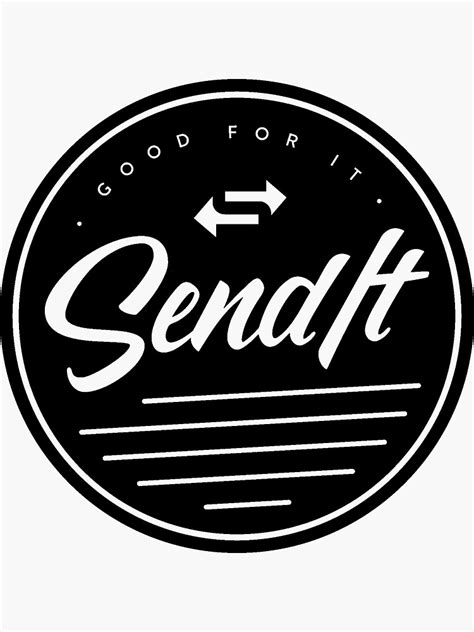 "Send It" Sticker for Sale by tophh | Redbubble