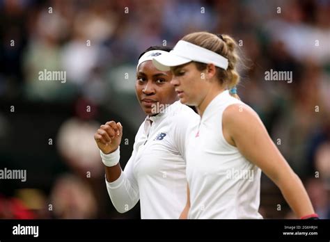 Coco gauff doubles wimbledon showing formidable talent and skill