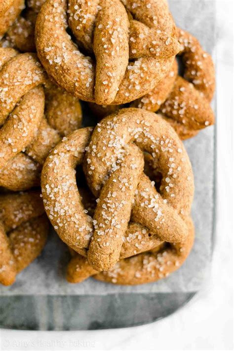 Healthy Mini Soft Pretzels | Amy's Healthy Baking